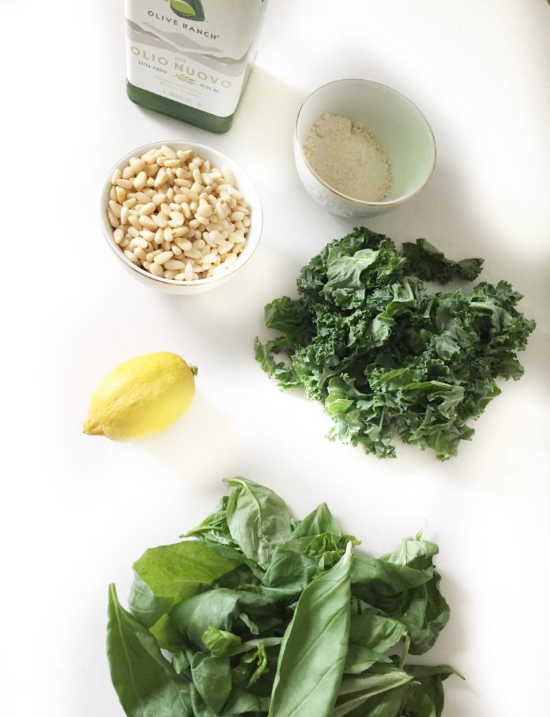 Easy Vegan Kale Pesto