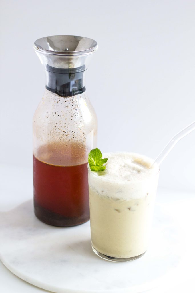 Cold Brew Minty Coconut Latte