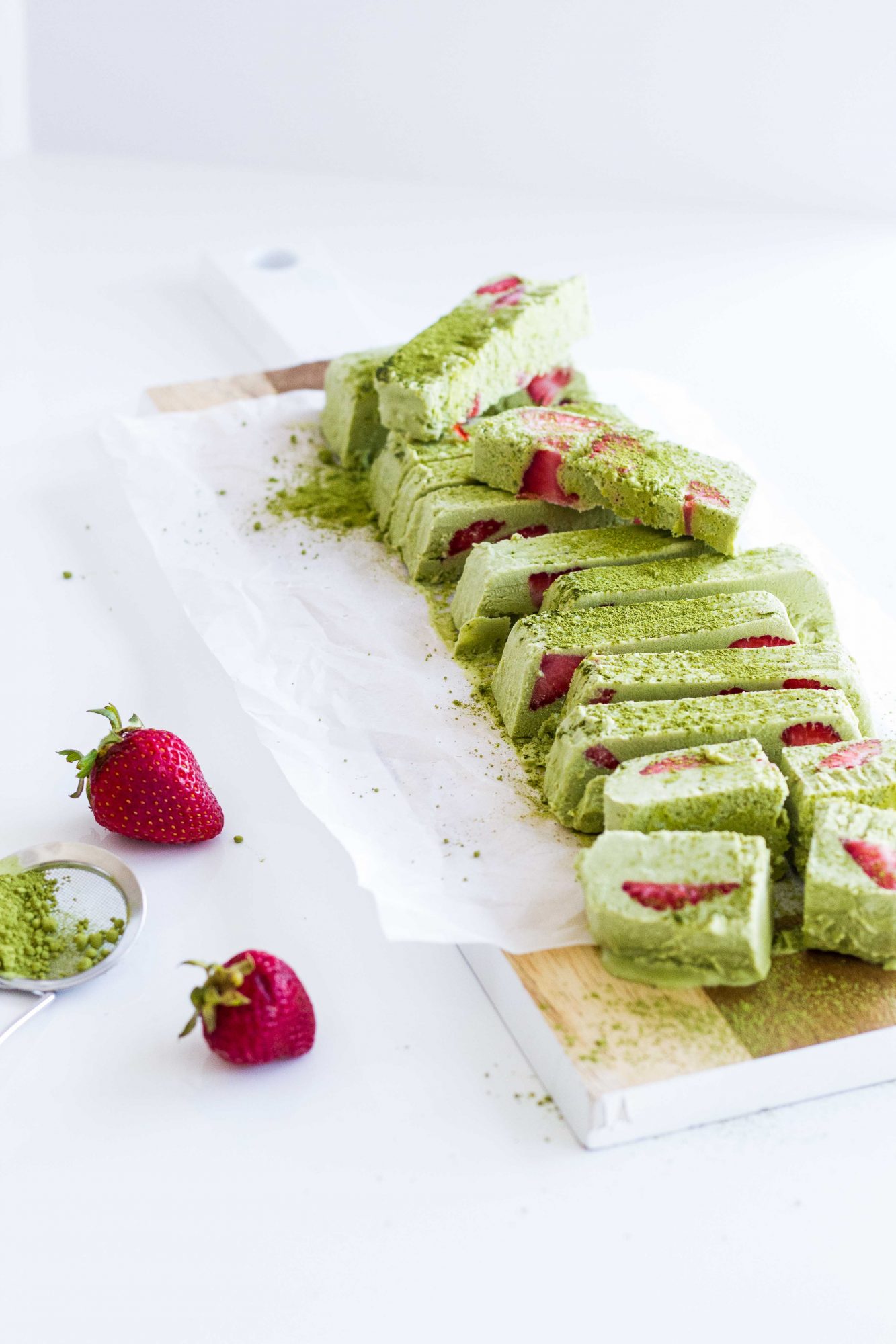 Matcha and Strawberry 3 Ways Rezel Kealoha