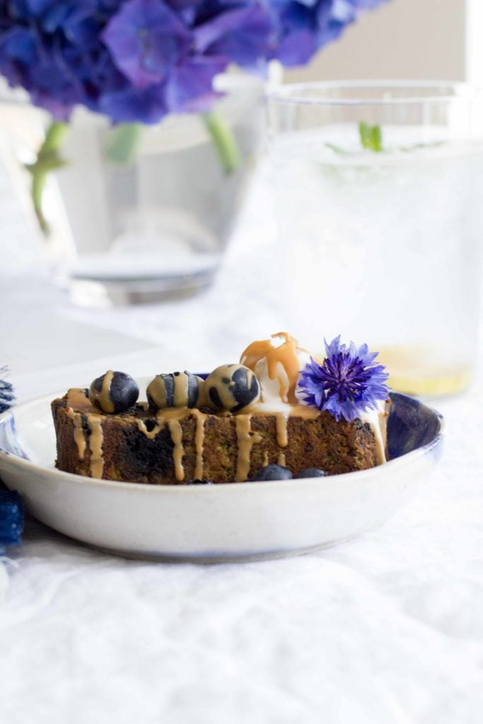 Blueberry Bliss Flax Zucchini Bread