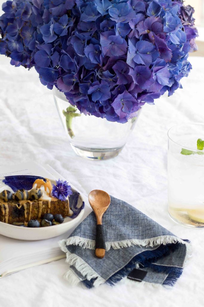 Blueberry Bliss Flax Zucchini Bread