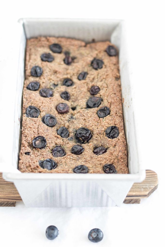 Blueberry Bliss Flax Zucchini Bread