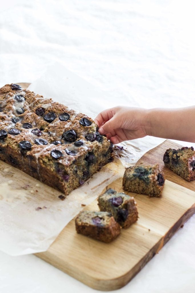 Blueberry Bliss Flax Zucchini Bread