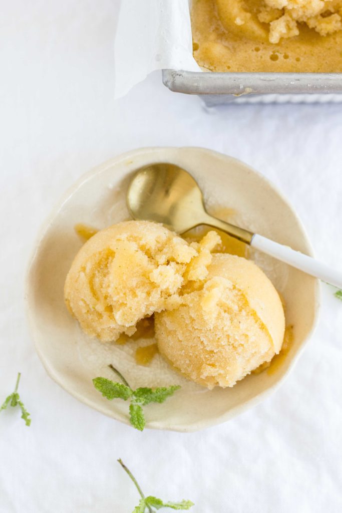 Melon Mint Sorbet