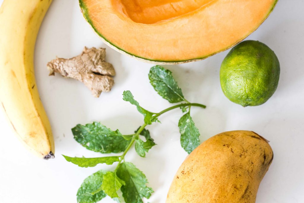Melon Mint Mango Sorbet
