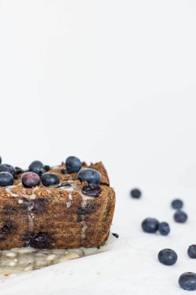 Blueberry Bliss Flax Zucchini Bread