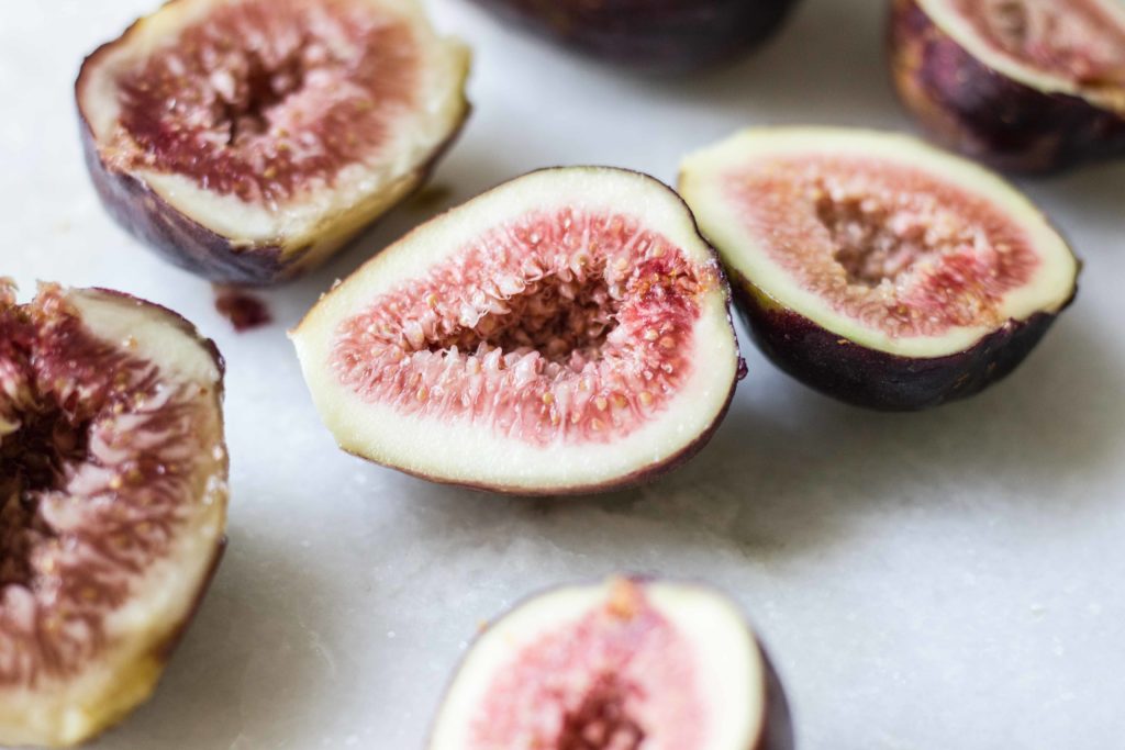 Goat Cheesecake with Roasted Figs