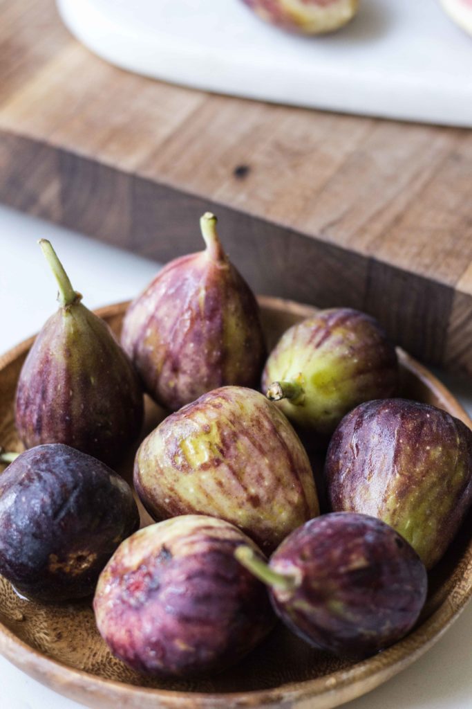 Goat Cheesecake with Roasted Figs