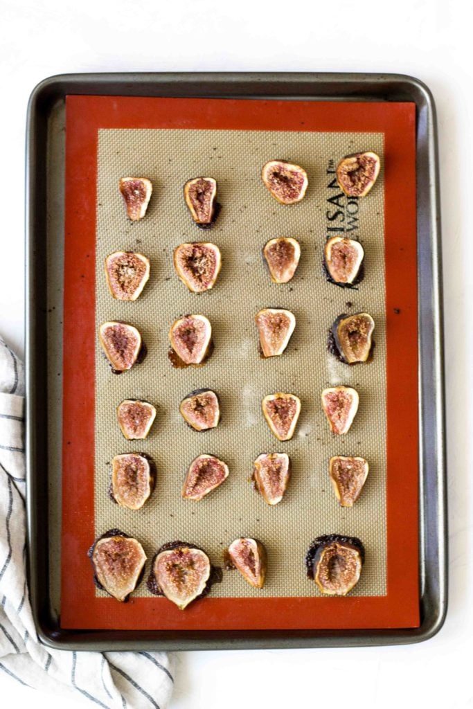 Goat Cheesecake with Roasted Figs
