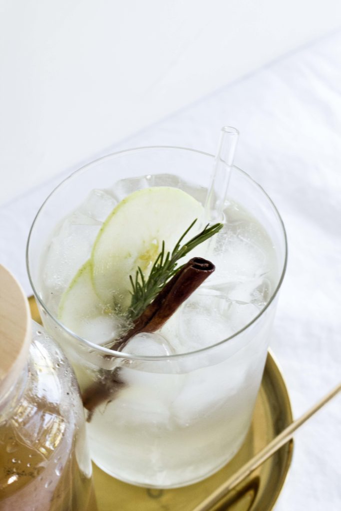 Apple Vanilla Ginger Shrub