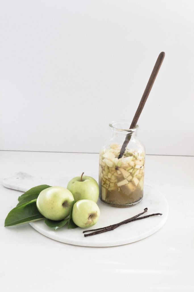 Apple Vanilla Ginger Shrub