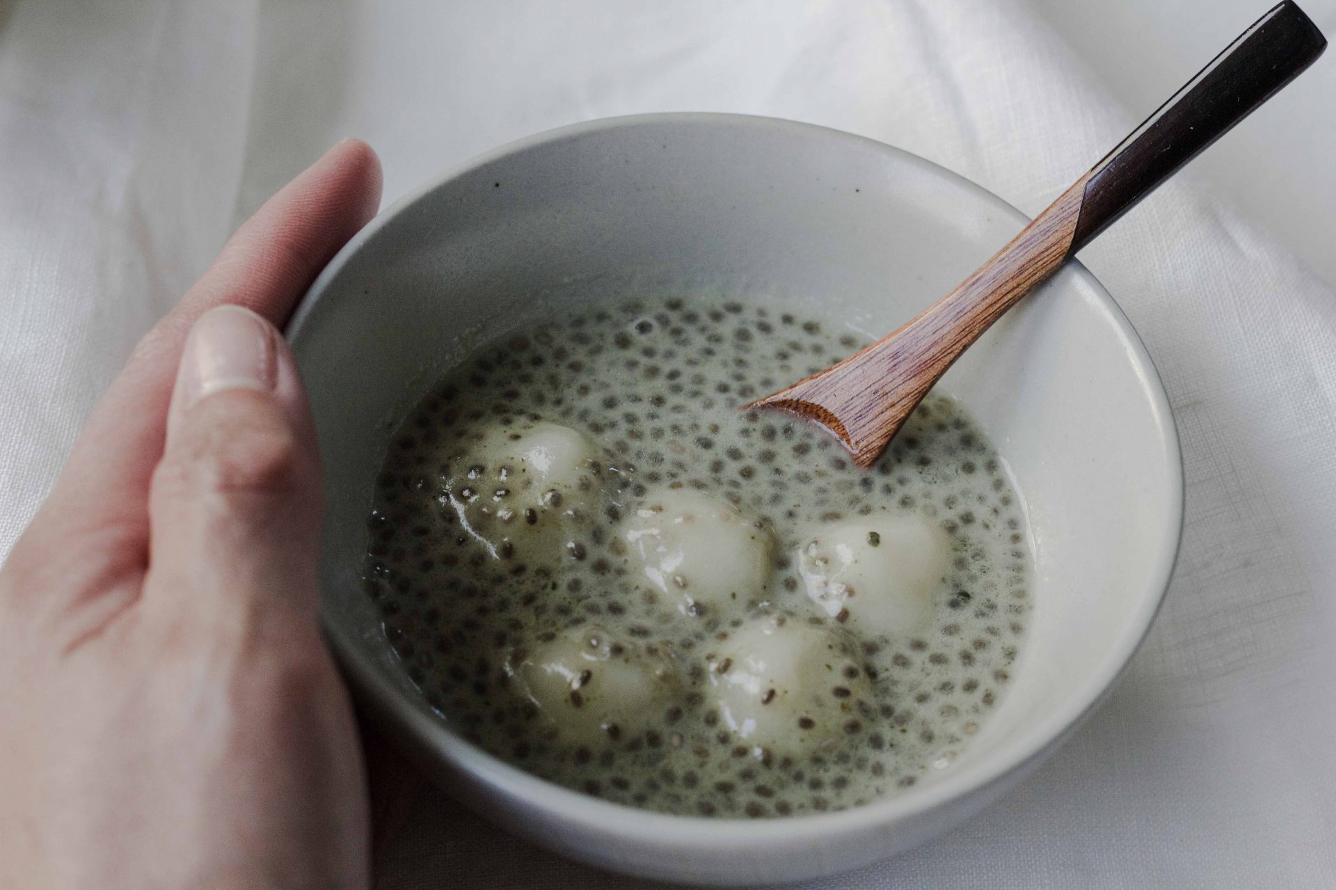 Matcha Mochi Pudding