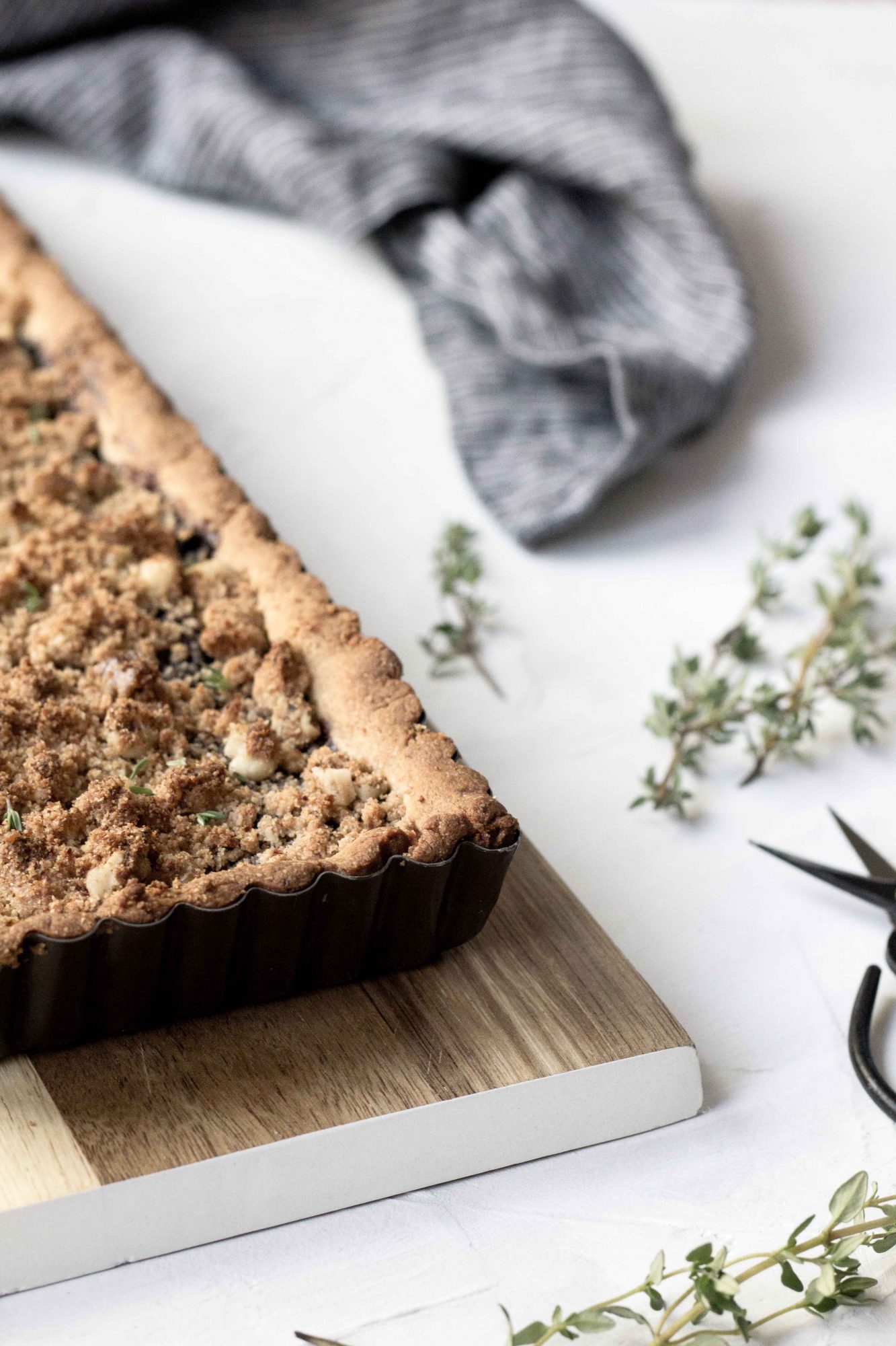 Paleo Concord Grape Tart