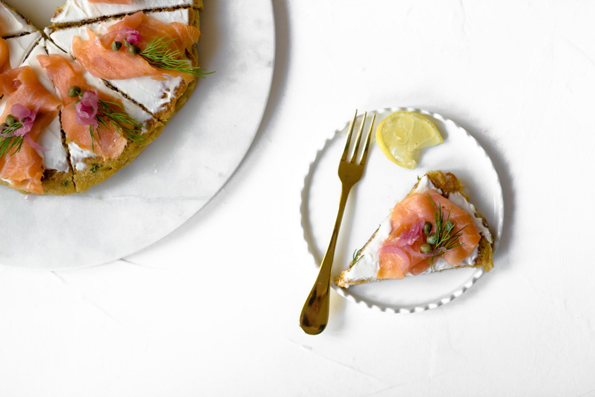 Smoked Salmon Chive Pancake-2