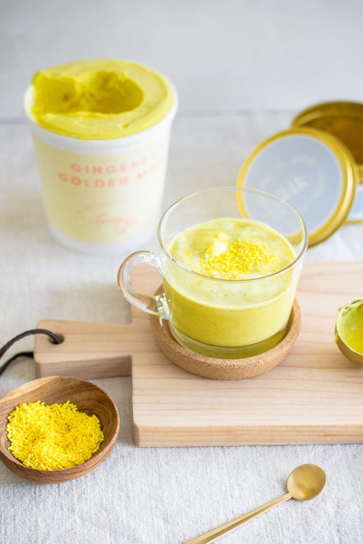 All Vegan Golden Milk Affogato
