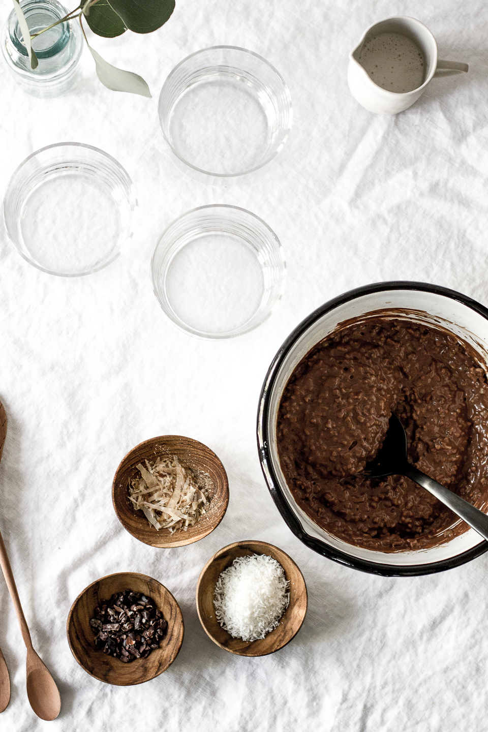 Healthy Champorado with Bonito Flakes