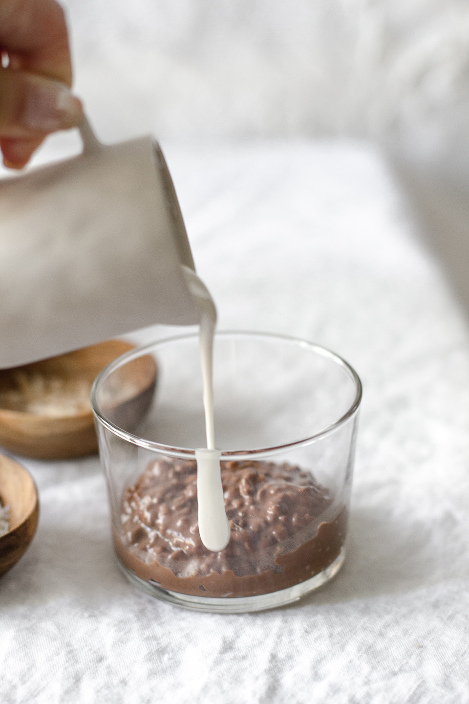 Healthy Champorado with Bonito Flakes