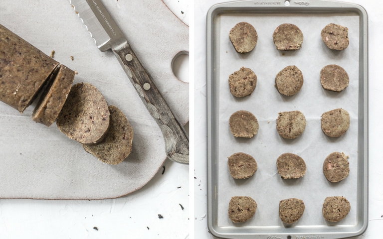 Earl Grey Cream Chocolate Chunk Shortbread Cookies