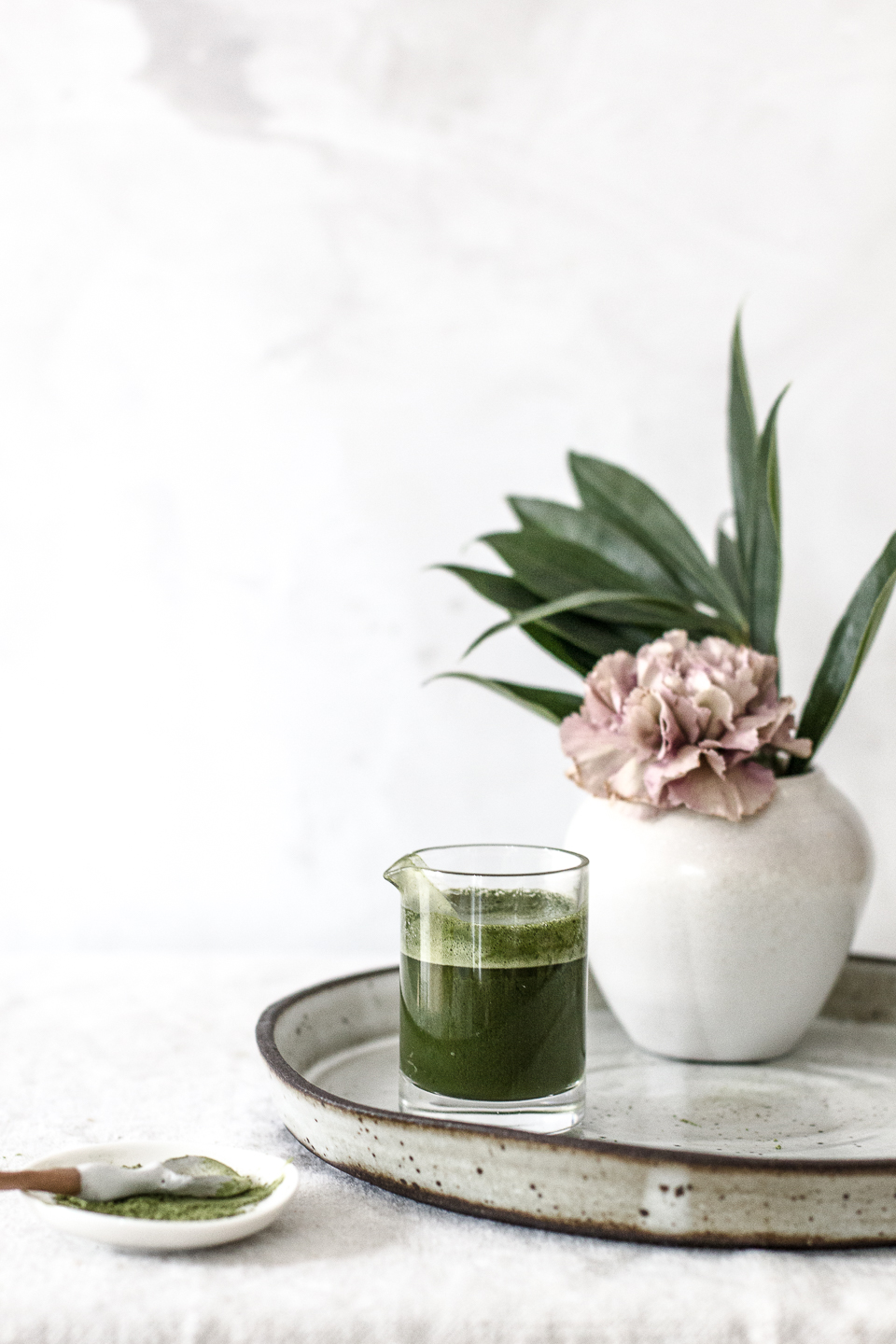 Japanese Style Parfait with Matcha Pandan Syrup