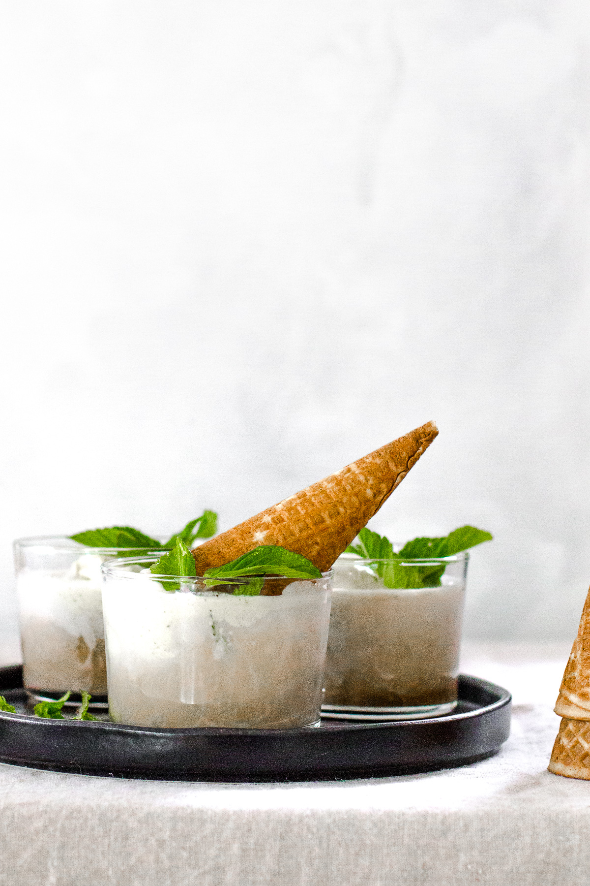Minty Cold Brew Affogato