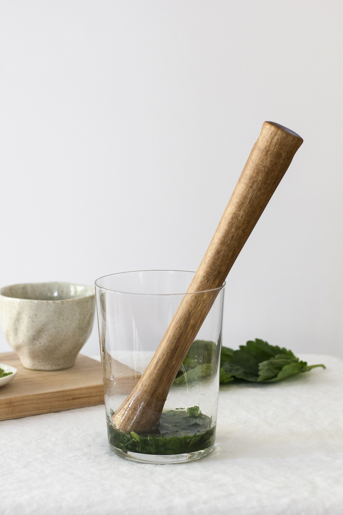 matcha yuzu shisho summer spritzer