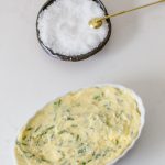 Garlic Chive Butter with Mortons Salt