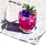 Herby Beet Gin & Tonic Cocktail