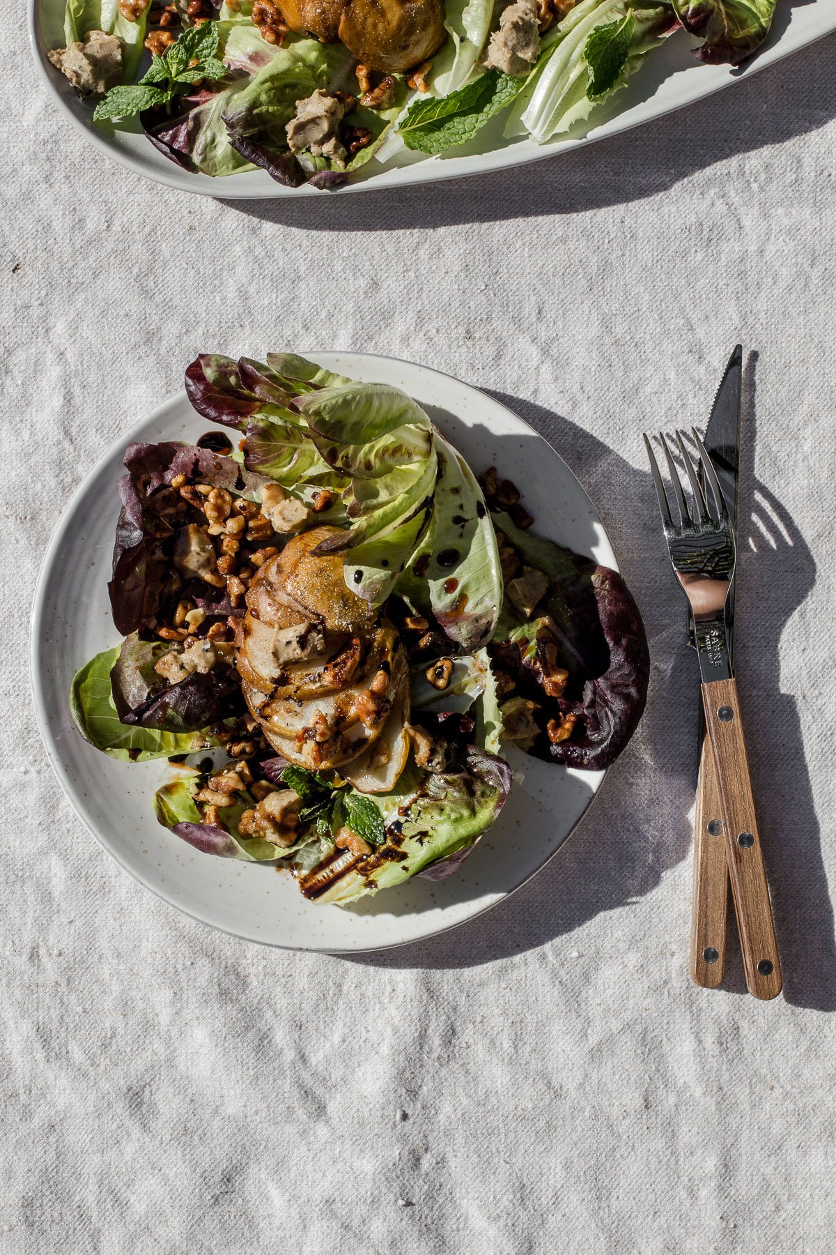CBD Infused Salad with Roasted Pears and Walnuts Rezel Kealoha