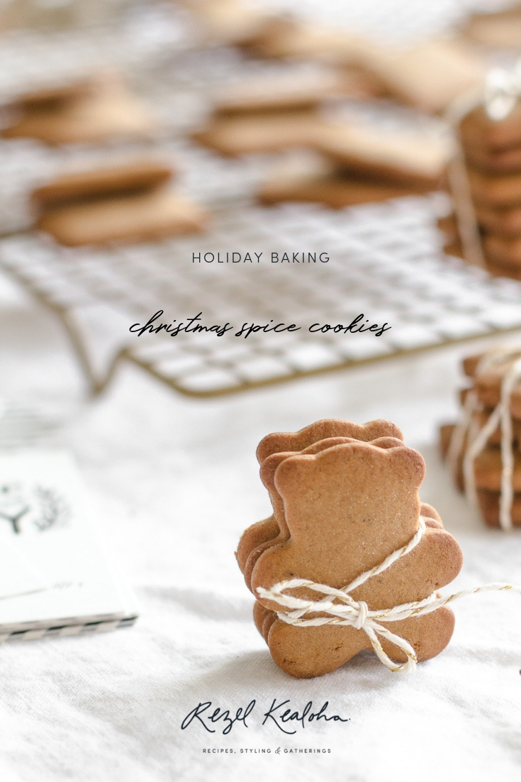 Christmas Spice Cookies