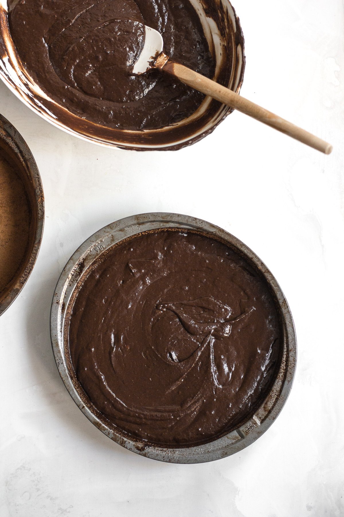 Mandarin Rosemary Chocolate Fudge Cake