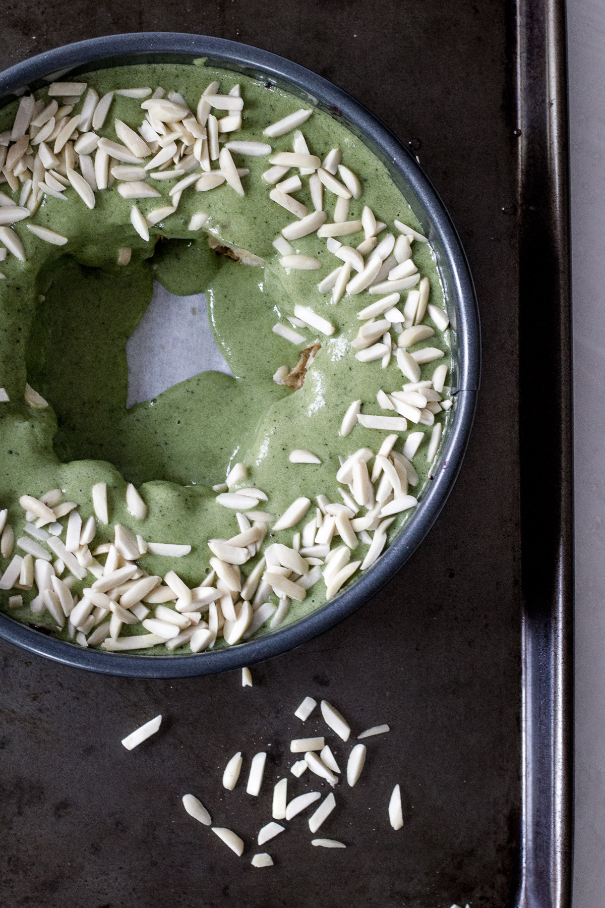 Matcha Bostock Wreath