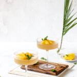 Champagne Gulaman (Jelly) with Mango and Mint