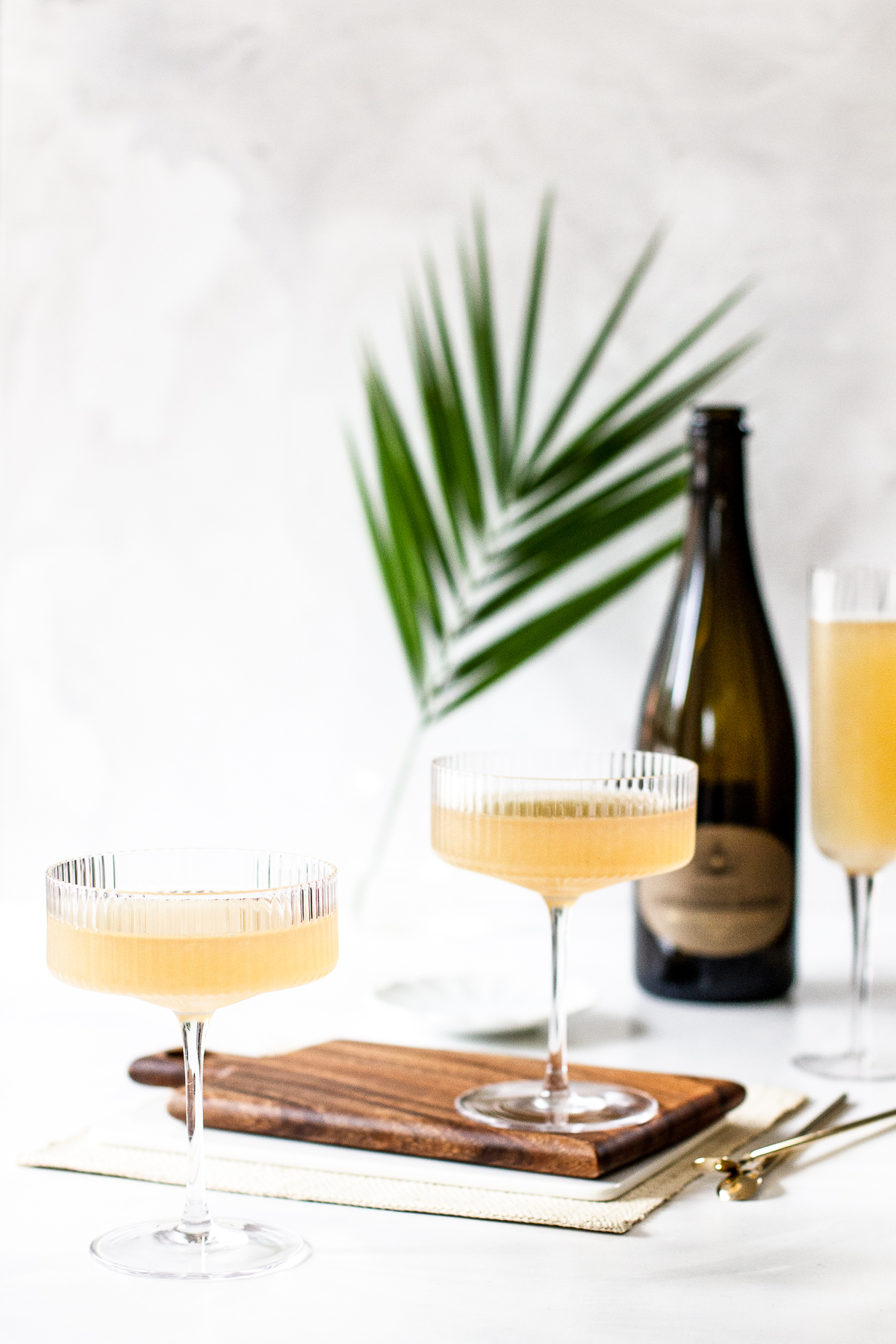 Champagne Gulaman (Jelly) with Mango and Mint