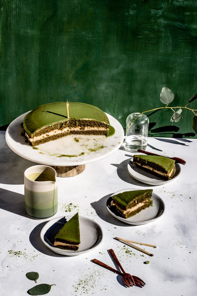 Grain Free Matcha Boston Cream Pie Recipe Rezel Kealoha