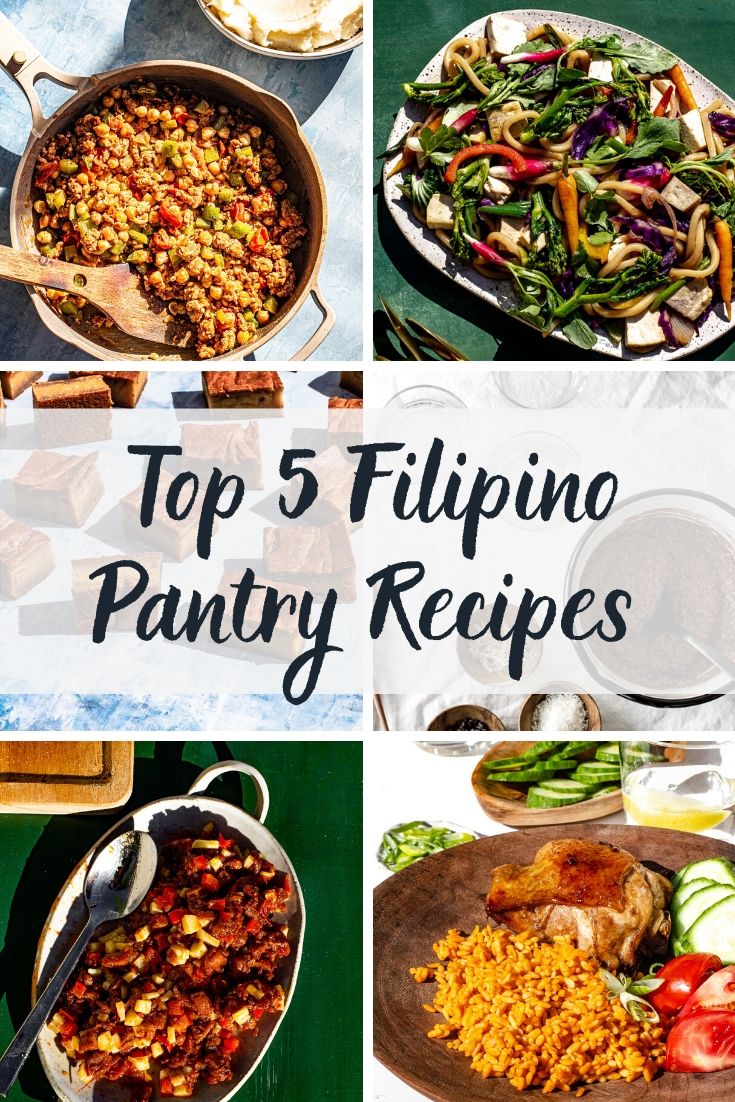 Top 5 Filipino Pantry Recipes To Make - Rezel Kealoha