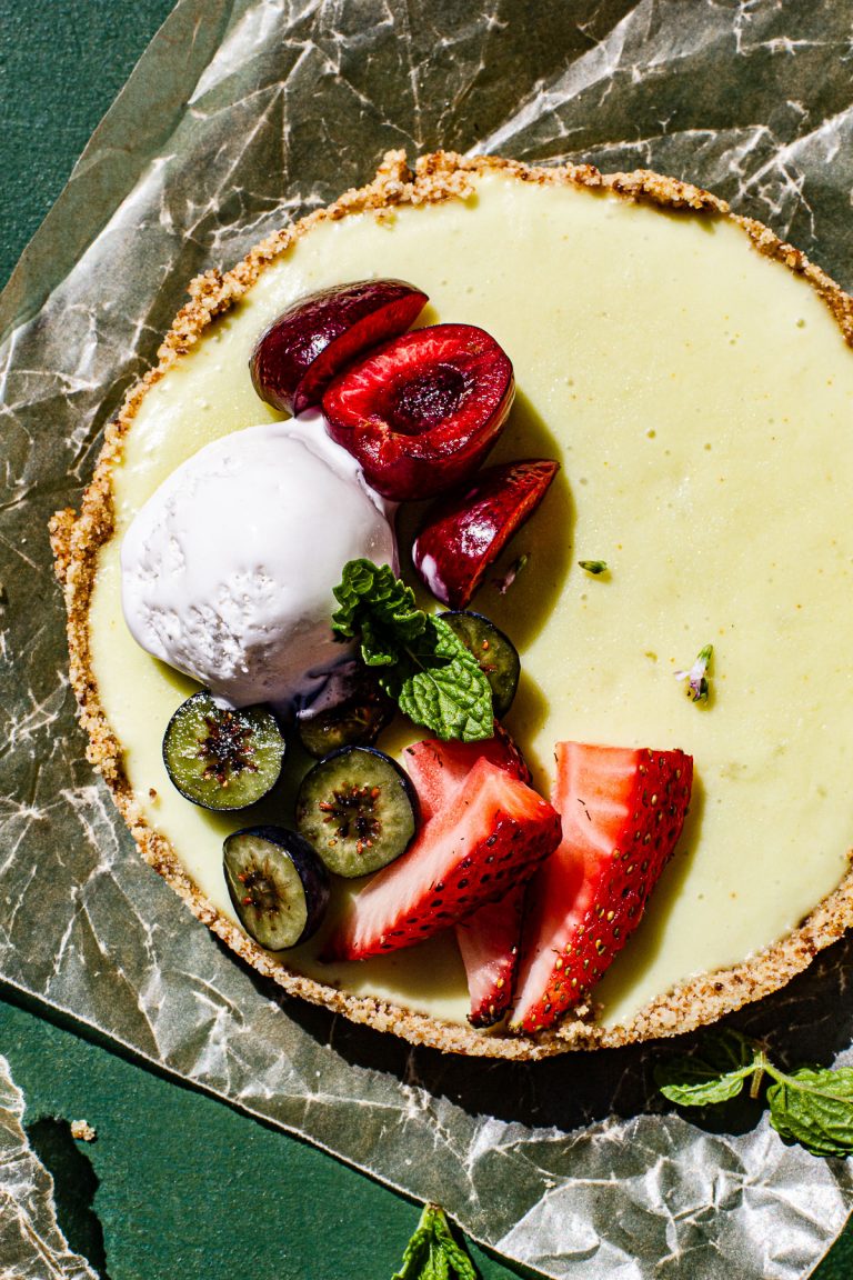 Calamansi Tart with Skyflake Crust