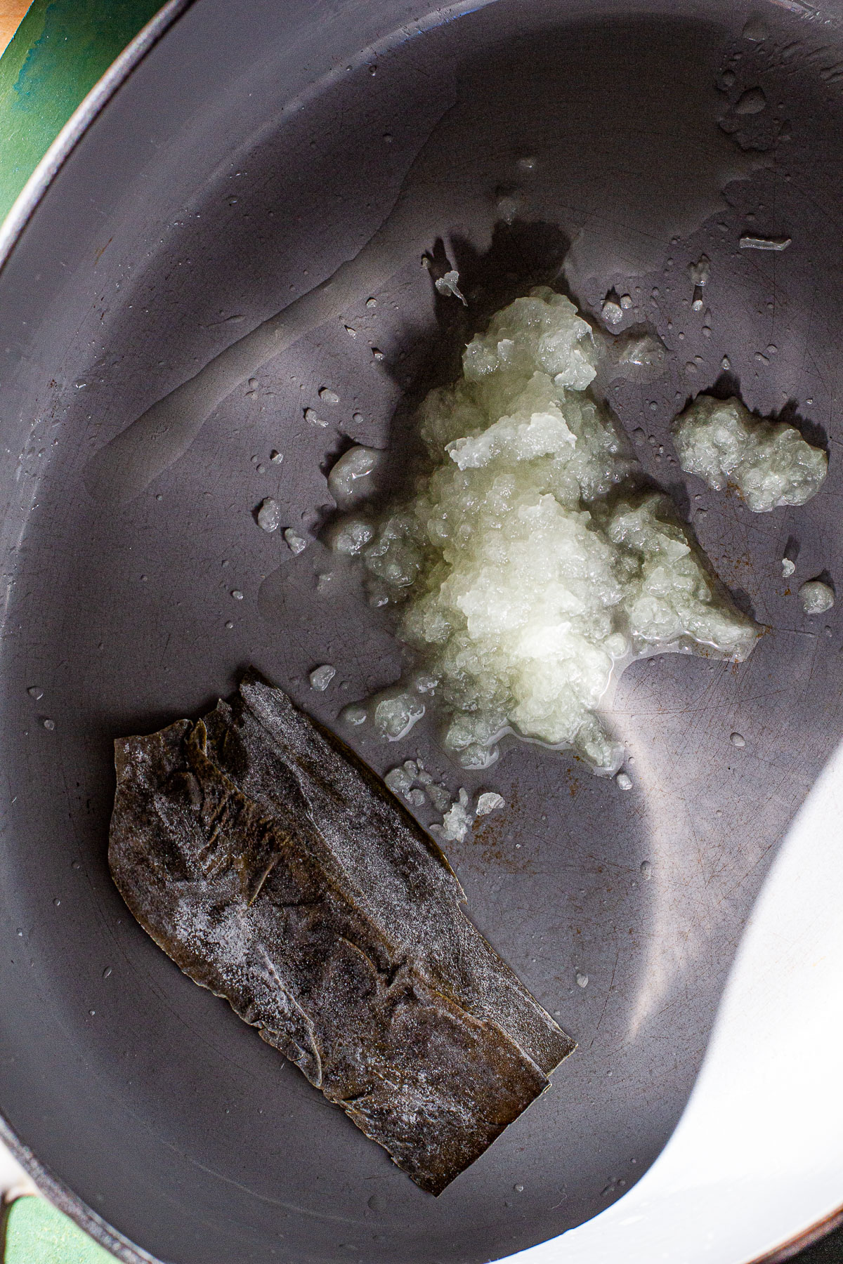 Dashi Broth for Sinigang sa Miso at Mustasa