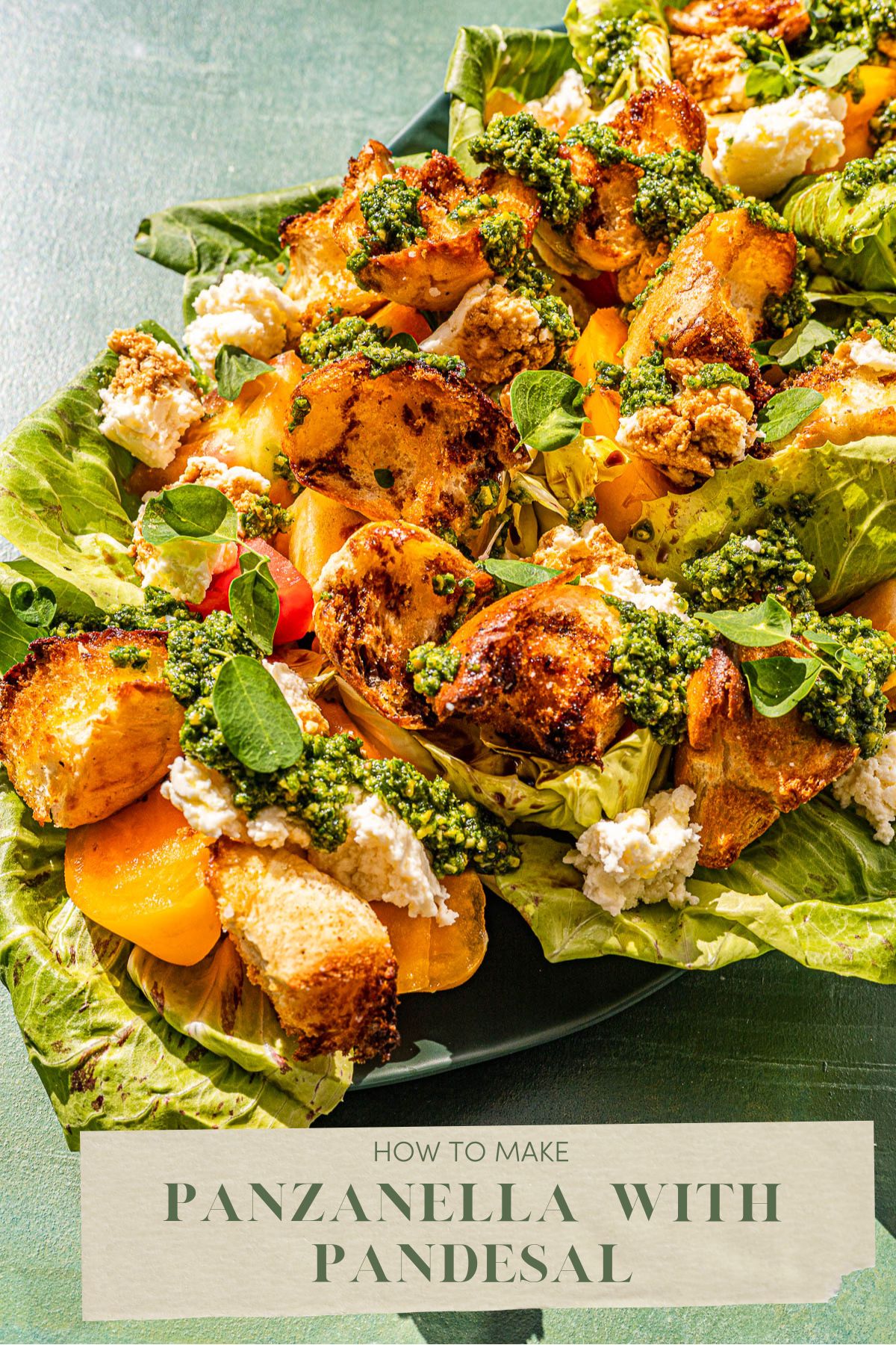 Panzanella with Pandesal