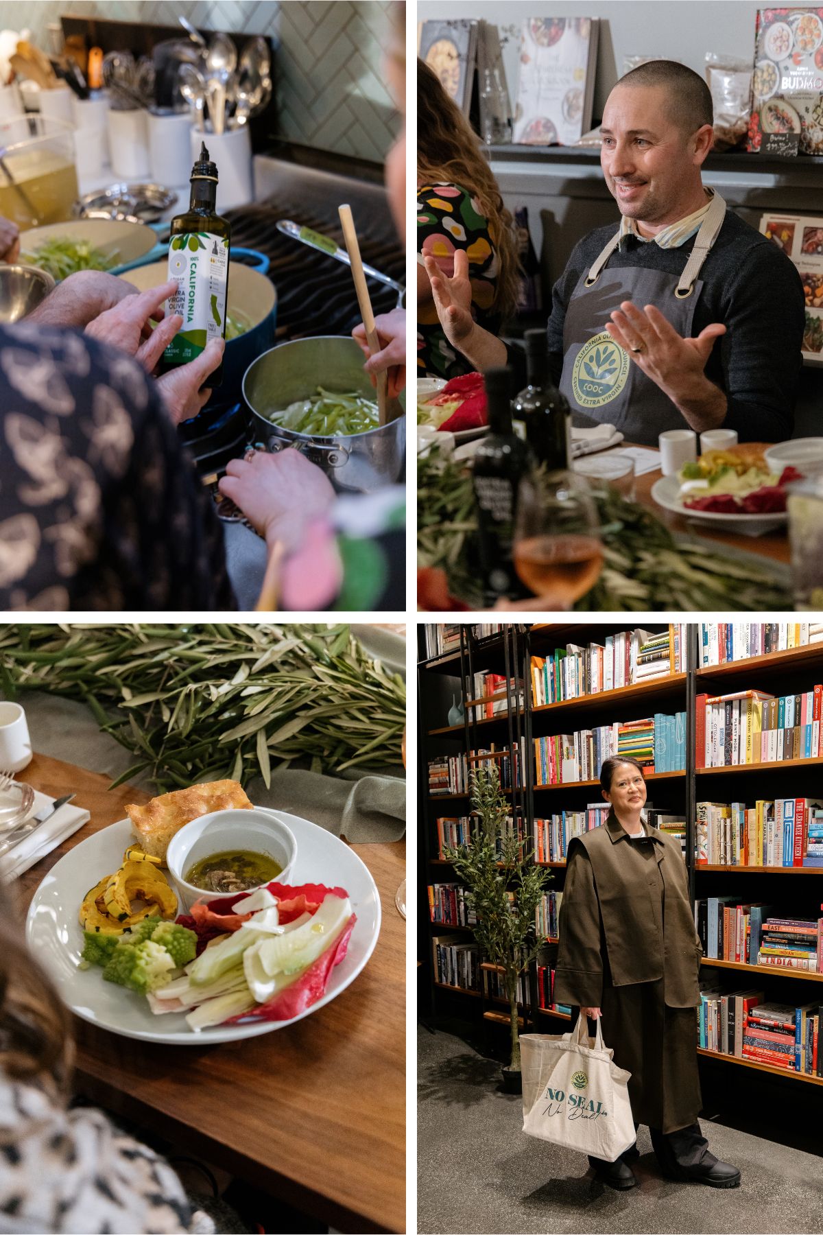 California Olive Oil Council Event at the Civic Kitchen.