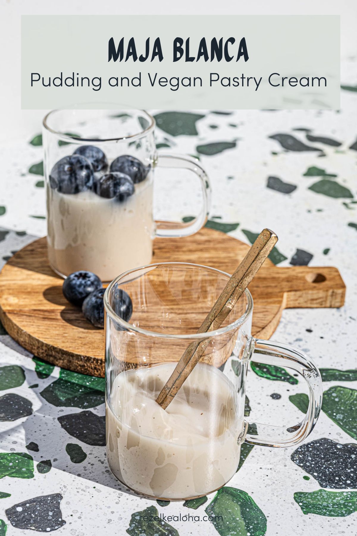 Maja Blanca Pudding Vegan Pastry Cream