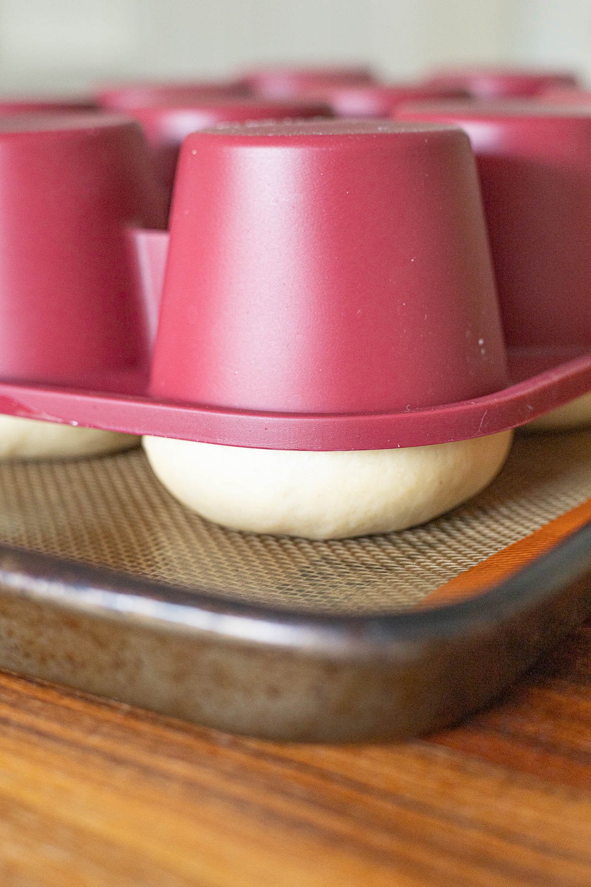 Proofing upside down