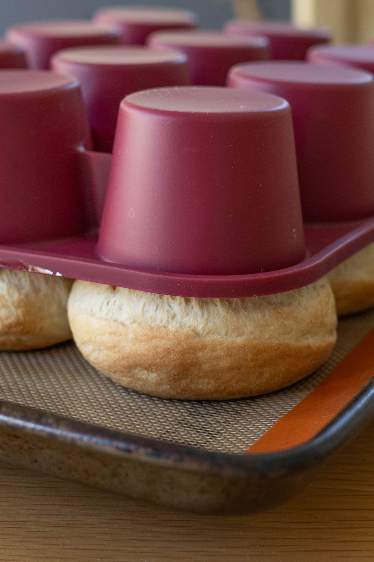 Just baked bonete bread