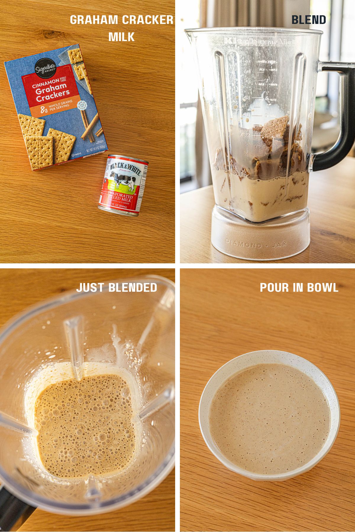 How to make graham cracker milk