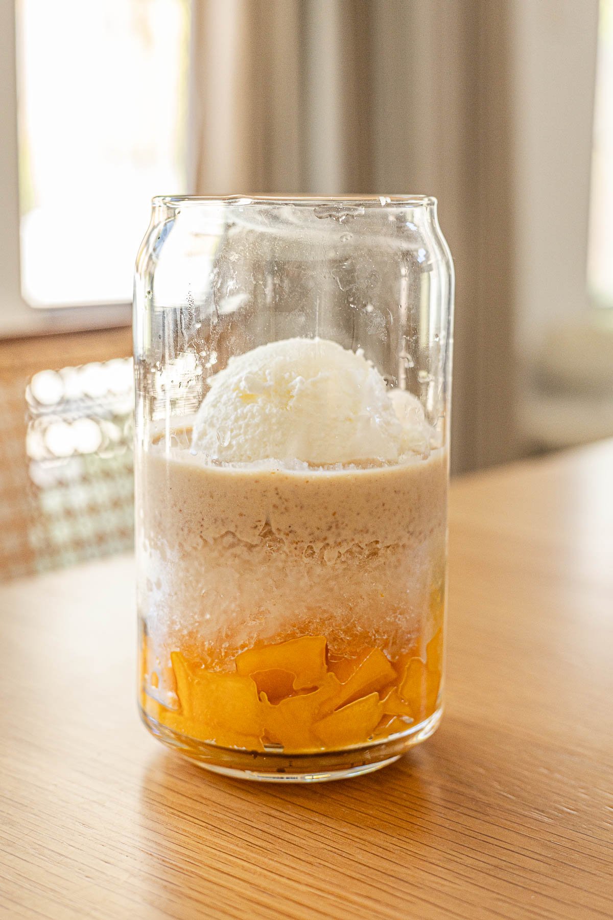 First 4 layers of Mango Float Halo halo