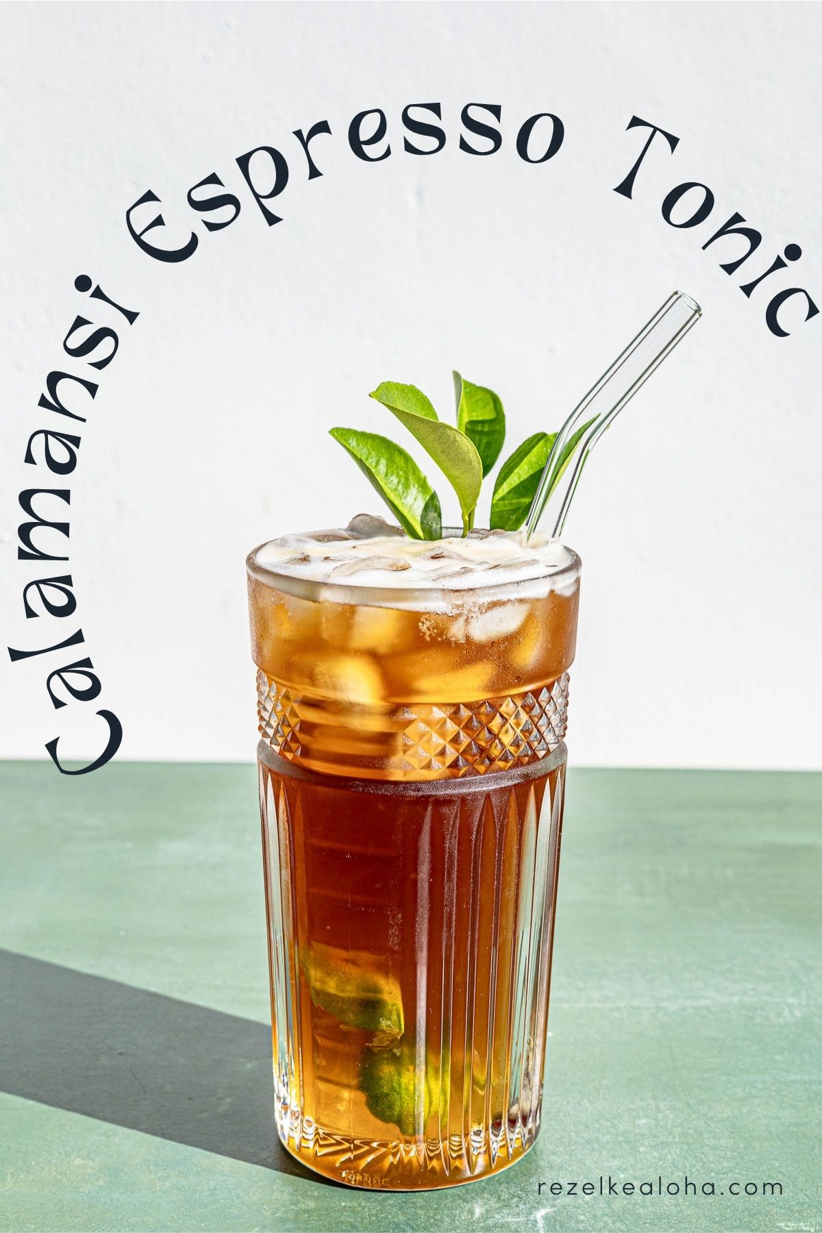 Calamansi Espresso Tonic - Rezel Kealoha