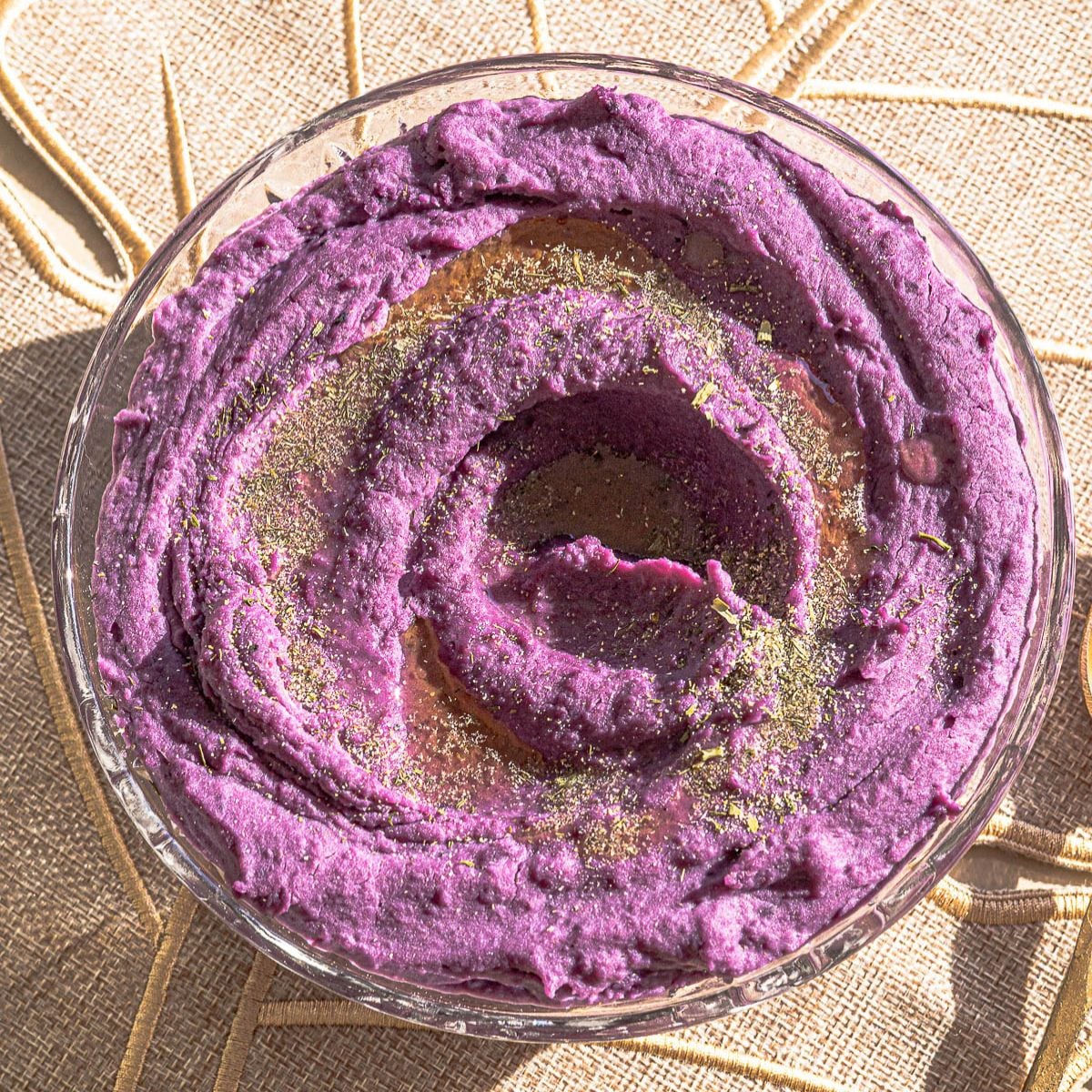 Savory Ube Mash Recipe - Rezel Kealoha